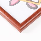 Фоторамка МДФ 15х21 см,№5"Simple", итальянский орех (пластиковый экран) - фото 32542939