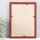 Фоторамка МДФ 15х21 см,№5"Simple", итальянский орех (пластиковый экран) - фото 32542941