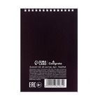 Блокнот Calligrata «Соня», А5, 60 листов, на гребне, обложка из мелованного картона, плотность 60 г/м² 9662964