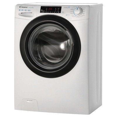 Стиральная машина Candy Smart Pro CSO4 107TB1/2-07, класс А, 1000 об/м, до 7кг, бело-черная