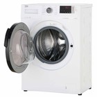 Стиральная машина Beko WSPE6H612W, класс А, 1200 об/мин, до 6.5 кг, с паром, бело/черная - Фото 2