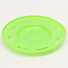 Летающая тарелка «Фигурная» светло-зелёный, 20 см - Фото 5