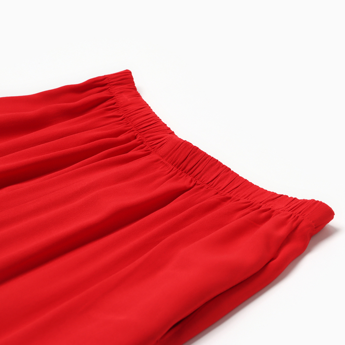 Костюм женский (рубашка , брюки) MINAKU:Casual Collection цвет красный, р-р 48