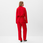 Костюм женский (рубашка , брюки) MINAKU:Casual Collection цвет красный, размер 50 - Фото 7