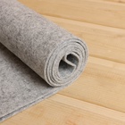 Коврик для бани "XXL", 160 х 55см, войлок, светло-серый - фото 809301634