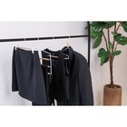 Плечики - вешалка для брюк и юбок LaDо́m Laconique, 36.5×31×1.1 см, многоуровневые, белые - Фото 5