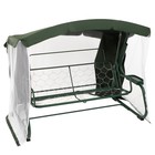 Качели садовые "Мерида Премиум", 237 х 136 х 172 см, макс. нагрузка 350 кг, цвет зеленый - Фото 5