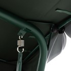 Качели садовые "Мерида Премиум", 237 х 136 х 172 см, макс. нагрузка 350 кг, цвет зеленый - Фото 6