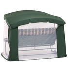 Качели садовые "Мерида Премиум", 237 х 136 х 172 см, макс. нагрузка 350 кг, цвет зеленый - Фото 8