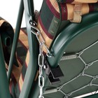 Качели садовые "Мерида Премиум", 237 х 136 х 172 см, макс. нагрузка 350 кг, цвет зеленый - Фото 9