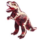 Мягкая игрушка «Тиранозавр скелетон», 40 см - фото 297551108