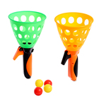 Игра «Кидай-лови», 2 конуса, 4 шарика - фото 321203225