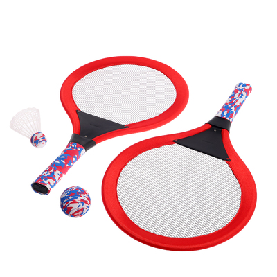 Набор для бадминтона, 2 ракетки, 50 см, волан, мяч, цвет МИКС