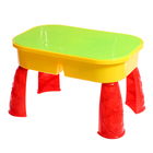 Набор для игры в песке «Весело играем», со столиком, 11 предметов - фото 9457131