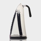 Терка кухонная Magistro Gretta, 3 лезвия в комплекте, противоскользящее основание - Фото 5