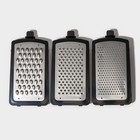 Терка кухонная Magistro Gretta, 3 лезвия в комплекте, противоскользящее основание - Фото 6