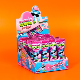 Жевательная резинка «Дуй пузырь! Bubble gum крем», набор, 20 шт., 440 г