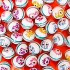 УЦЕНКА Жевательная резинка с кислой начинкой «Дуй пузырь! ШАРИКИ ЕДИНОРОЖКИ» НАБОР,50 шт.(до 19.05.2026) - Фото 2