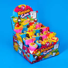 Карамель леденцовая с кислой пудрой «Кислый слив» НАБОР, 24 шт., 192 г  (артикул 10382472)  большой выбор товаров оптом и в розницу по низким ценам с доставкой