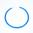 Ошейник - кольцо с подсветкой, зарядка от USB, до 70 см, 3 режима свечения, голубой - Фото 6
