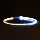 Ошейник - кольцо с подсветкой, зарядка от USB, до 70 см, 3 режима свечения, мультицвет - Фото 5