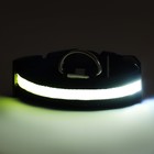 Ошейник с подсветкой, зарядка от USB, размер S, ОШ 34-41 см, 3 режима, черный - Фото 13