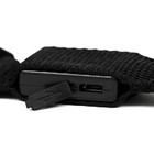 Ошейник с подсветкой, зарядка от USB, размер L, ОШ 41-52 см, 3 режима, черный - фото 9473599