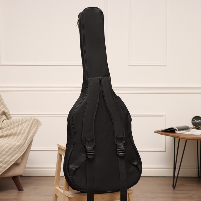Чехол для гитары Music Life, премиум, черный, 105 х 43 х 14 см