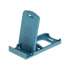 Подставка для телефона LuazON, складная, регулируемая высота, голубая - фото 321179651