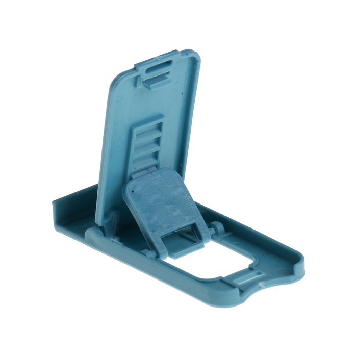 Подставка для телефона LuazON, складная, регулируемая высота, голубая - фото 51535062