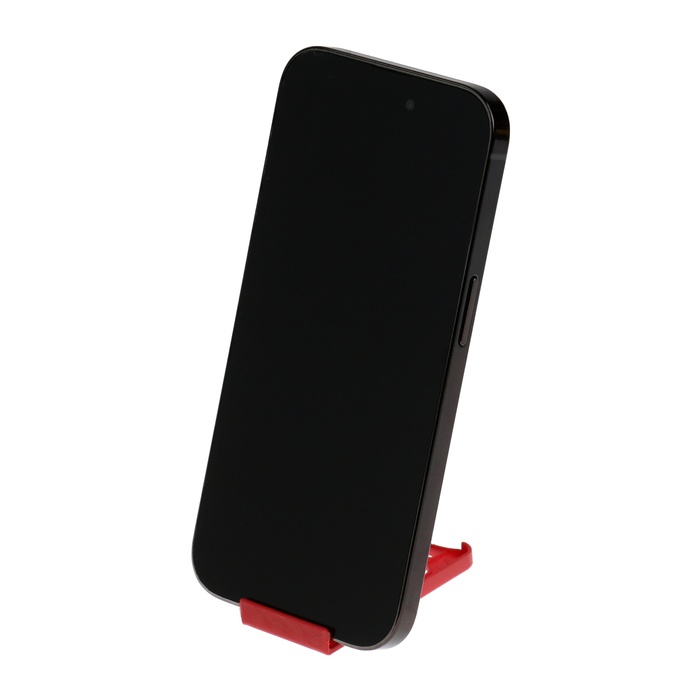 Подставка для телефона LuazON, складная, регулируемая высота, красная - фото 51535073