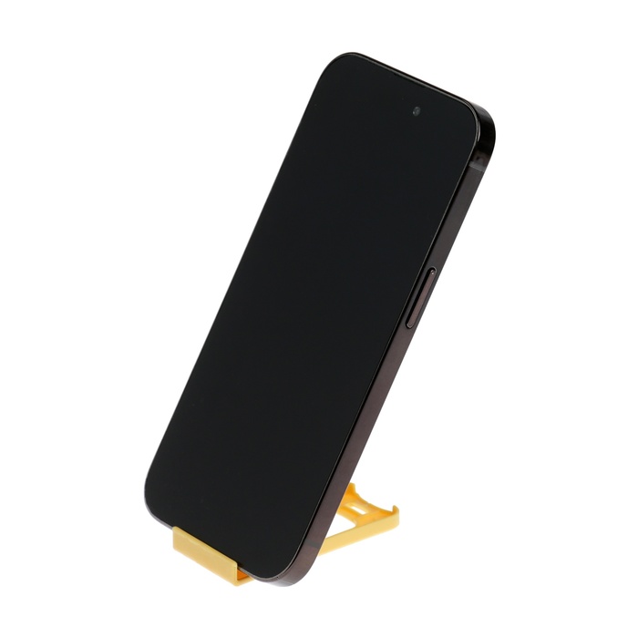 Подставка для телефона LuazON, складная, регулируемая высота, желтая - фото 51535082