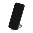 Подставка для телефона LuazON, складная, овальная, регулируемая высота, зелёная - Фото 4