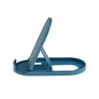 Подставка для телефона Luazon, складная, овальная, регулируемая высота, голубая - Фото 4