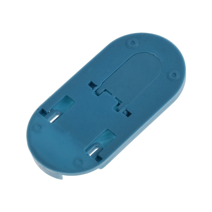 Подставка для телефона LuazON, складная, овальная, регулируемая высота, голубая - фото 51535112