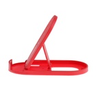 Подставка для телефона Luazon, складная, овальная, регулируемая высота, красная - Фото 4