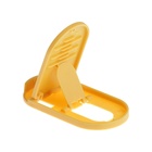 Подставка для телефона Luazon, складная, овальная, регулируемая высота, жёлтая - Фото 3