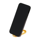 Подставка для телефона LuazON, складная, овальная, регулируемая высота, желтая - Фото 4