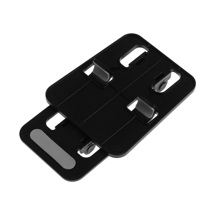 Подставка для телефона Luazon, складная, регулируемая, резиновые вставки, чёрная - фото 51539334