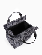 Сумка дорожная на молнии, наружный карман, длинный ремень, цвет серый - Фото 11