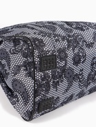 Сумка дорожная на молнии, наружный карман, длинный ремень, цвет серый - Фото 8