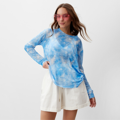 Лонгслив женский MIST «Небо», размер M-L