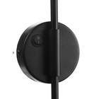 Бра "Джаррес" Е14 40Вт черный 18х35х45 см - фото 23882287