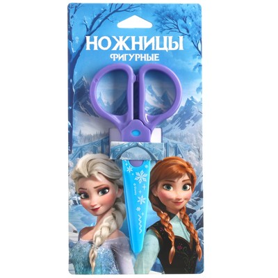 Ножницы фигурные пластиковые, 12.5 см, «Сестры»
