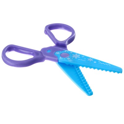 Ножницы фигурные пластиковые, 12.5 см, «Сестры»