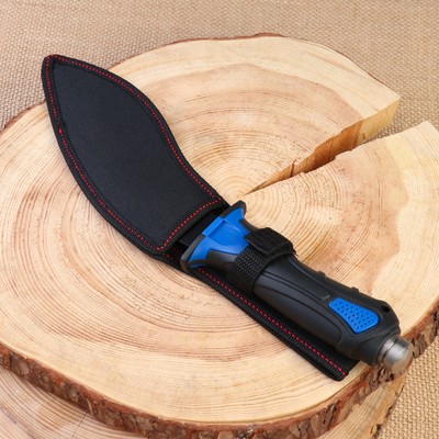 Нож-кукри тактический «Трекер» 28.5 см, клинок 155 мм/3.4 мм, чёрный