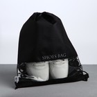 Мешок для обуви SHOES BAG, с прозрачным окном 30 х 40 см - фото 321180570