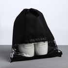 Мешок для обуви SHOES BAG, с прозрачным окном 30 х 40 см - фото 20126446