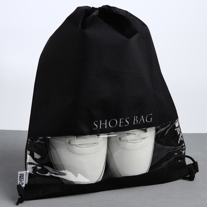 Сумка для обуви «SHOES BAG», с прозрачным окном