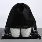 Сумка для обуви «SHOES BAG», с прозрачным окном - Фото 3